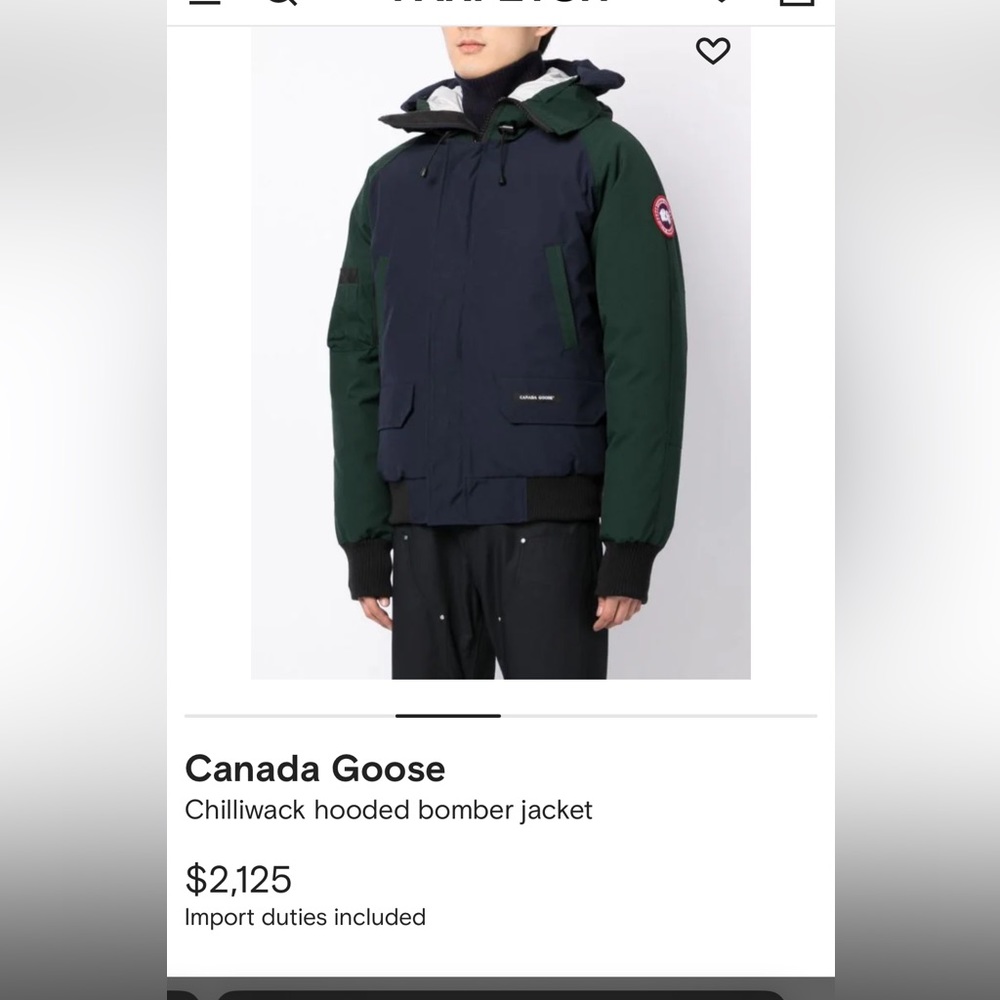 Canada Goode unisex bomber jacket